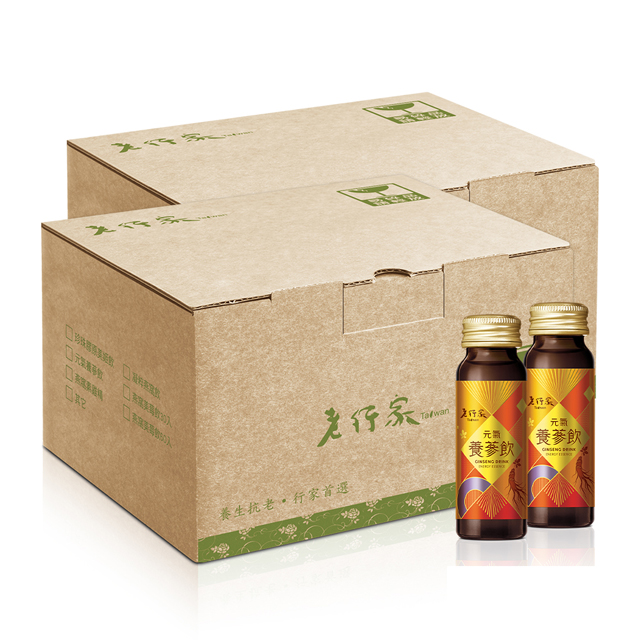 lohongka 老行家 元氣養蔘飲(60瓶入)