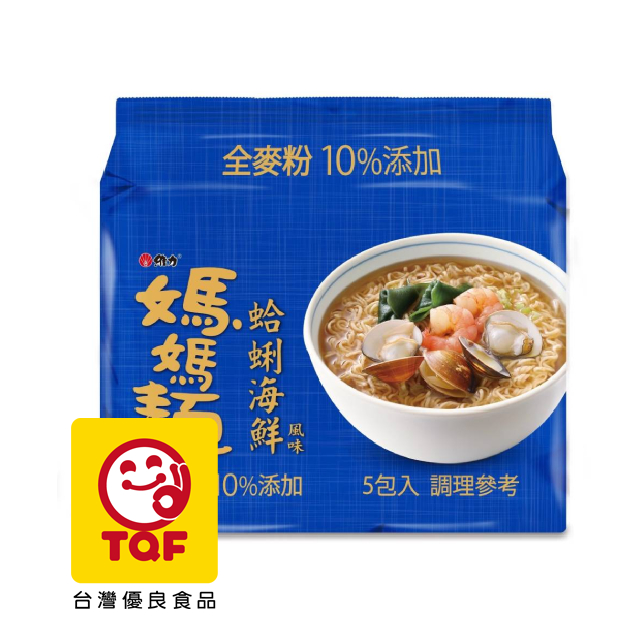維力 媽媽蛤蜊海鮮麵(5包/袋)