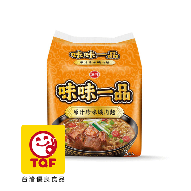 味味一品 味丹原汁珍味爌肉麵(3包x4組)/箱