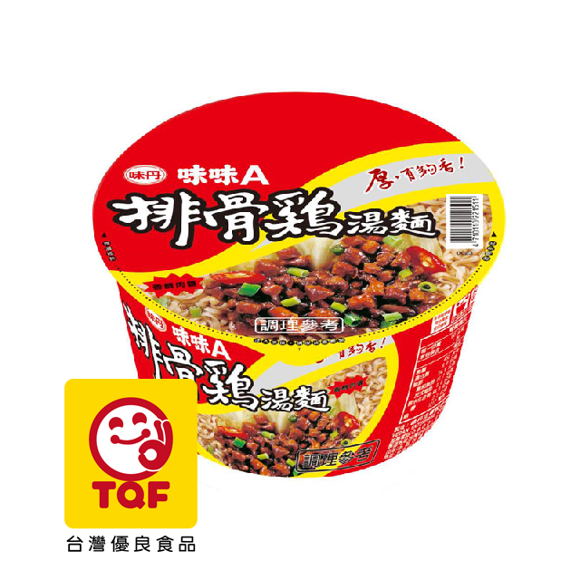 味味A 泡麵-味味A排骨雞湯碗麵(1碗)