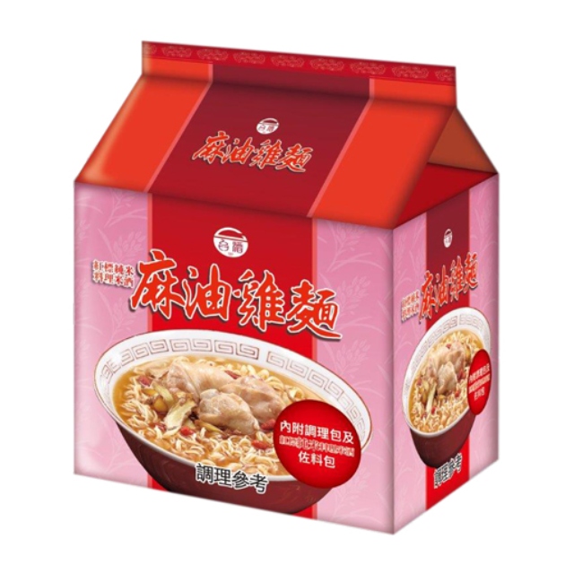 TTL 台酒 台酒 麻油雞麵200g(3包*4袋/箱)
