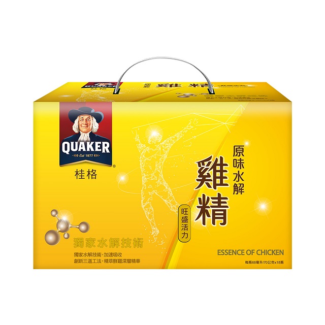 Quaker 桂格 原味水解雞精(68mlx18入)