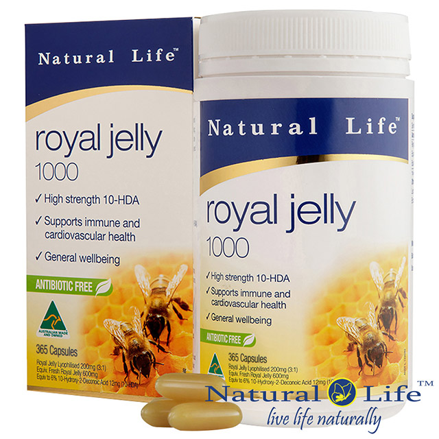Natural Life (即期良品)澳洲 頂級蜂王漿(365顆)