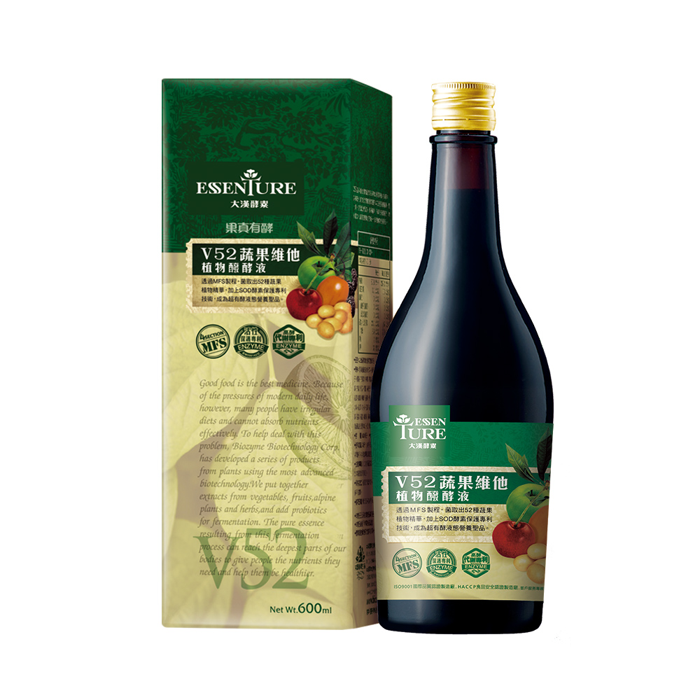 大漢酵素 V52蔬果維他植物醱酵液600ml