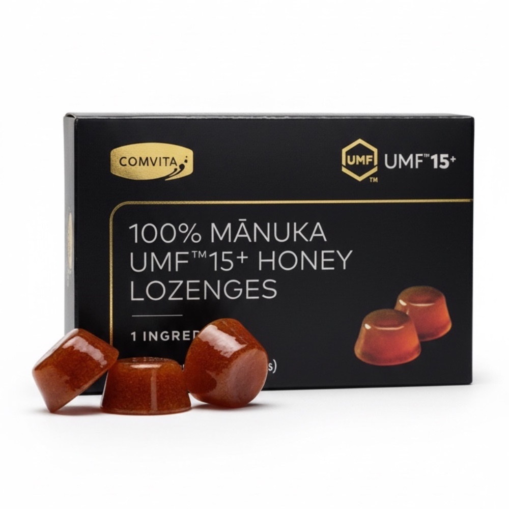 Comvita 康維他 UMF15+麥蘆卡蜂蜜潤喉糖 (3g/顆x6顆/盒)