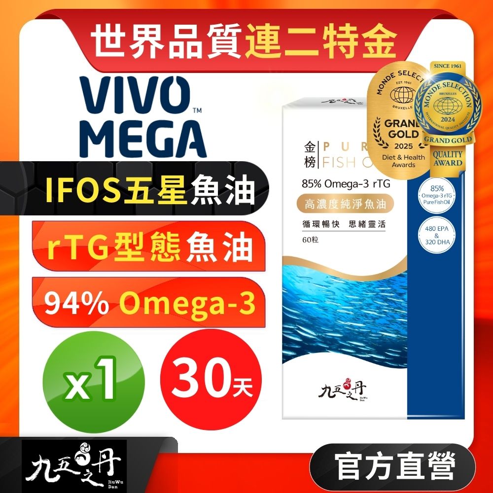 世界品質特金獎魚油