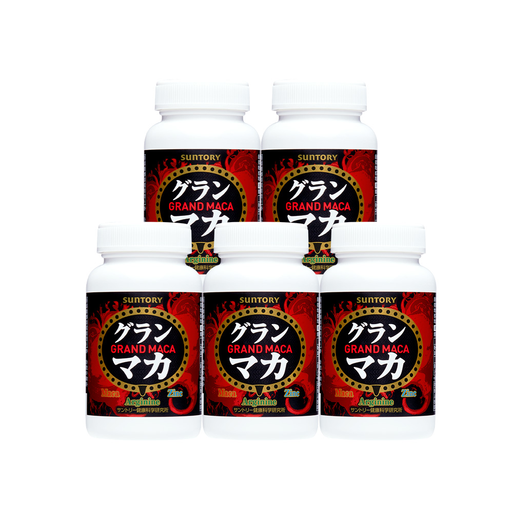 Suntory 三得利官方直營御瑪卡(120顆x5罐) - PChome 24h購物