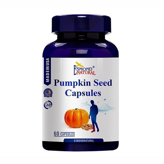 ESMOND NATURAL 愛司盟 南瓜籽順暢膠囊 60粒/瓶