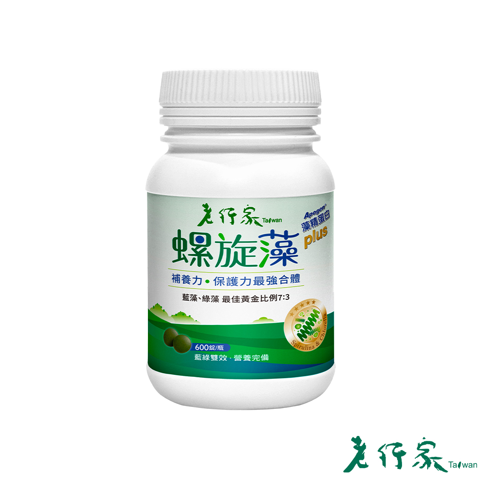 lohongka 老行家 螺旋藻Plus(600錠/瓶)