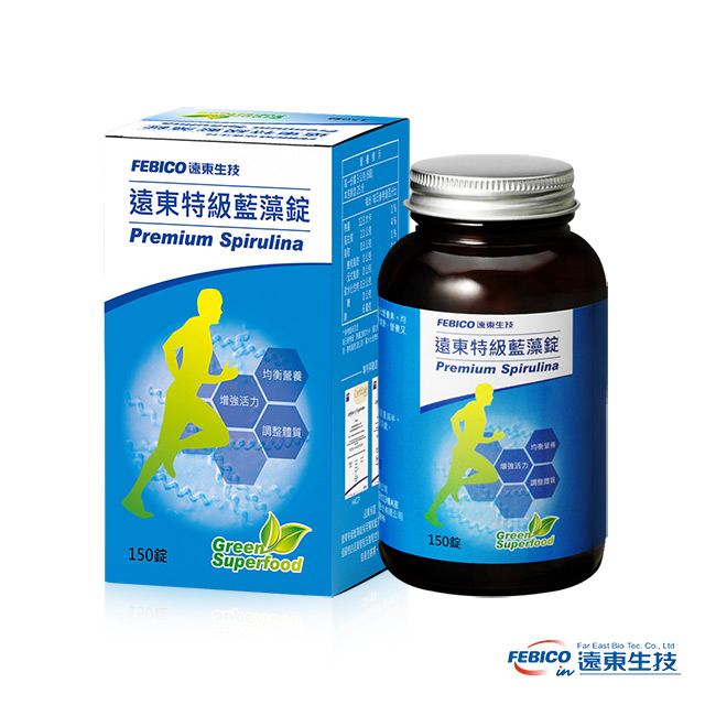 febico 遠東生技 特級藍藻錠(500毫克) 150錠/盒