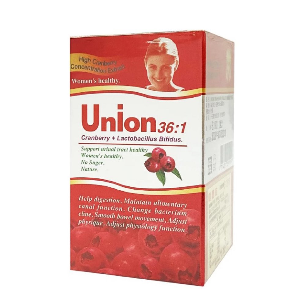 優儷錠Union Cranberry Tablets(30粒/罐)蔓越莓濃縮蔓越莓萃取(36:1)