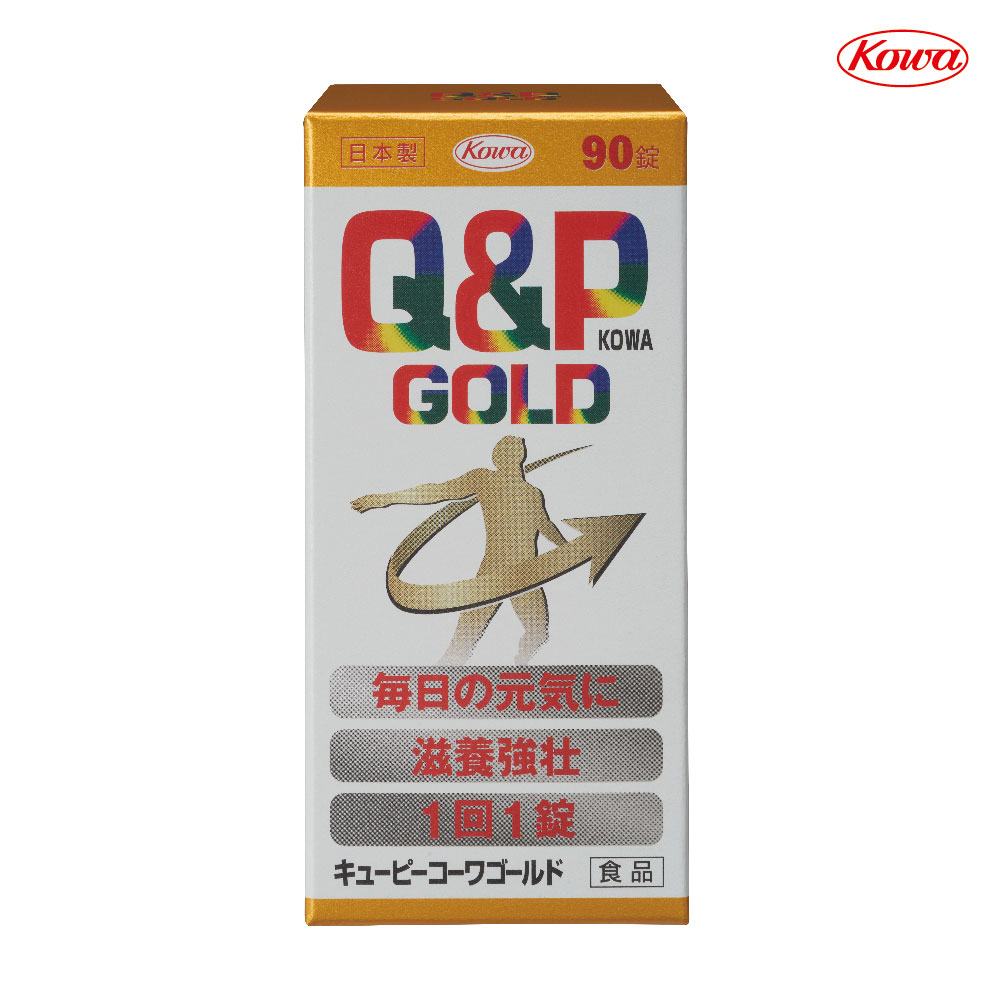  【Q&P】GOLD 克安沛錠黃金系列 - 90錠/盒