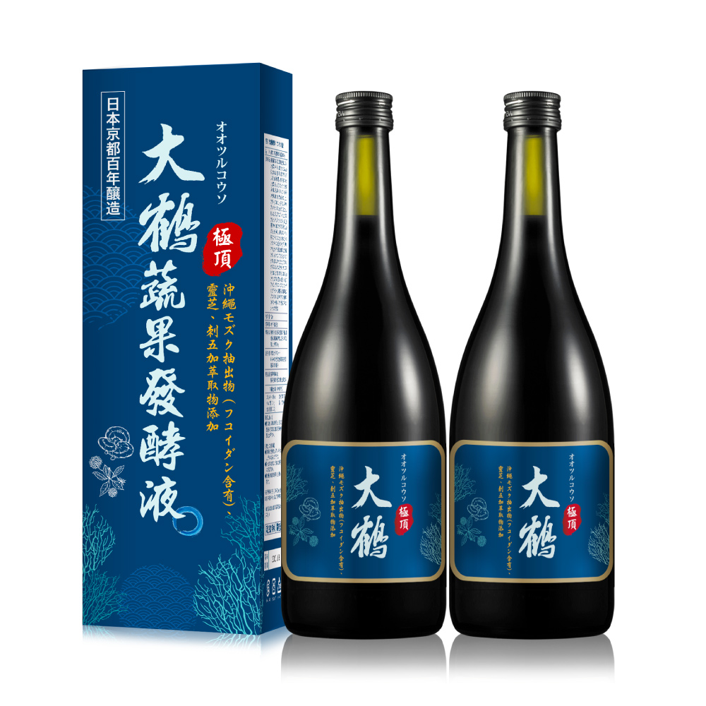Nutrimate 你滋美得 日本大鶴蔬果發酵液新包裝(720ml/瓶)x2瓶