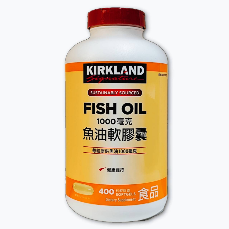 Signature  魚油1000毫克軟膠囊 400粒