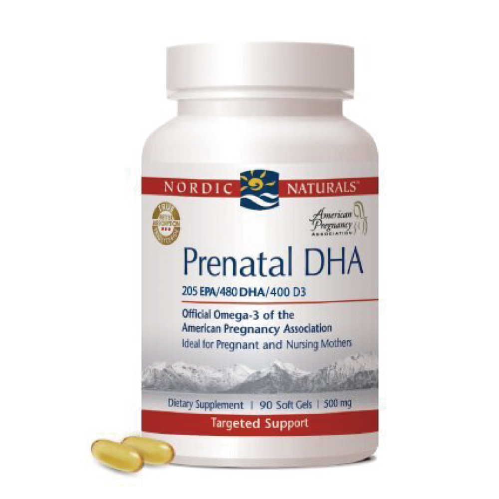 Nordic naturals 北歐天然 好孕到魚油加強膠囊 90顆/瓶
