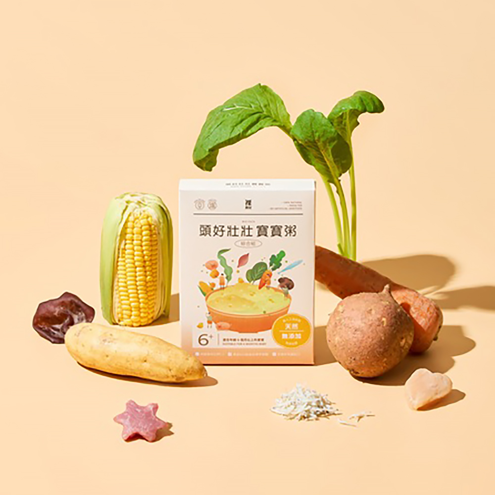 NAKED KITCHEN 裸廚房 頭好壯壯寶寶粥綜合體驗組120g x 3 入裝