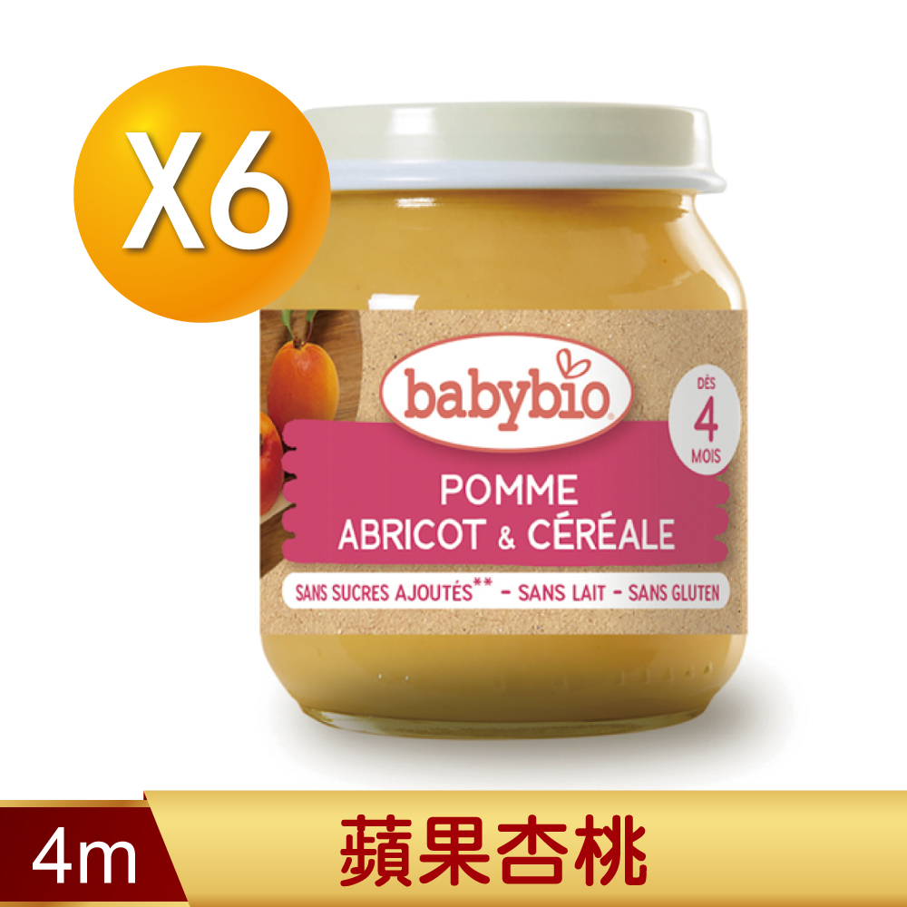 Babybio 【法國】生機鮮果米泥130gX6《 專業嬰幼兒副食品》（其他規格）