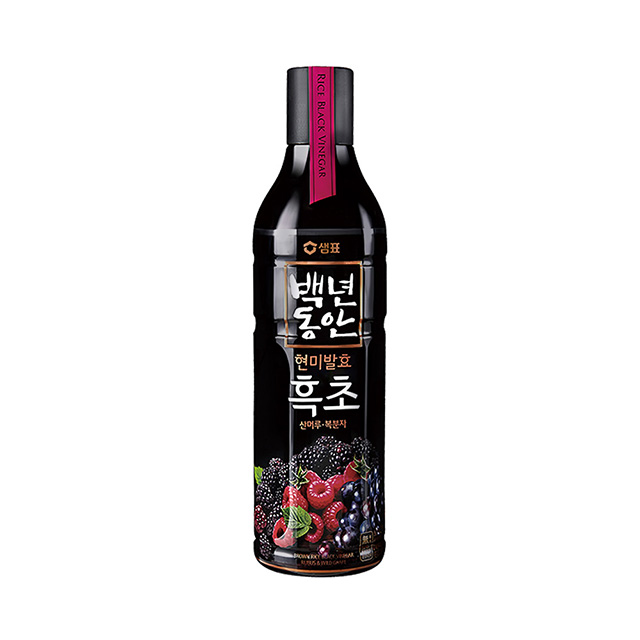 韓味不二 玄米黑醋(山葡萄&覆盆子) (900ml)