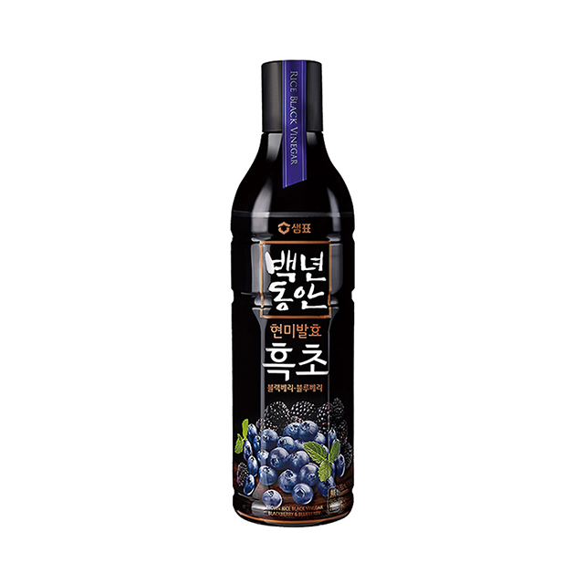 韓味不二 韓國玄米黑醋(藍莓&黑莓) (900ml)