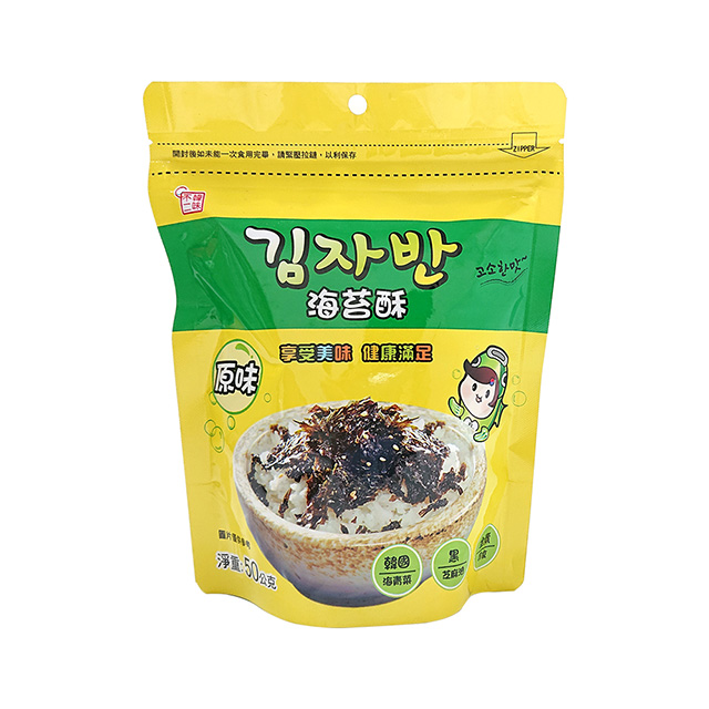 【韓味不二】海樂多海苔酥50g-原味