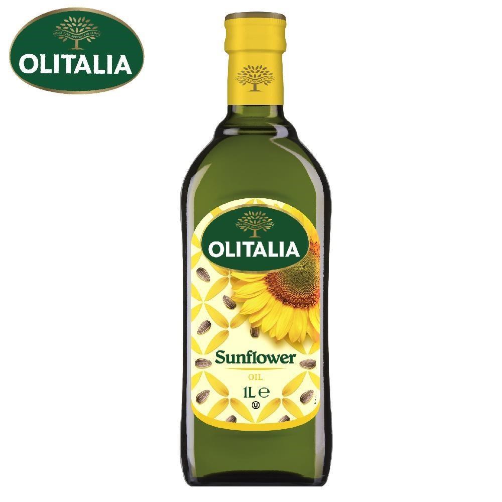 Olitalia 奧利塔 葵花油1000mlX9罐-單罐非禮盒組