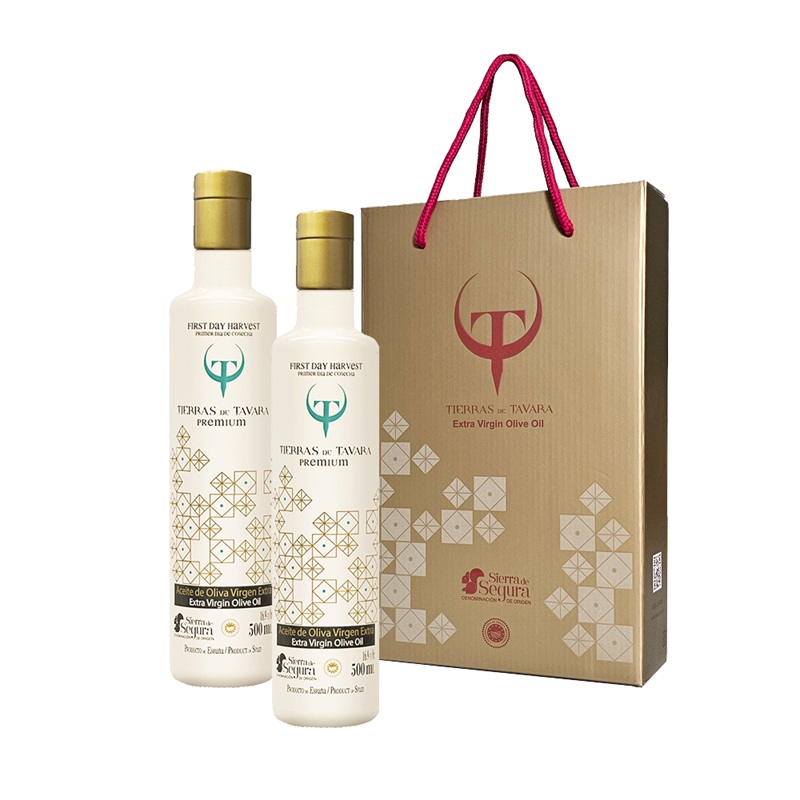 豆油伯 T&T特級初榨橄欖油500ml(2入禮盒組)  (送禮自用皆宜)