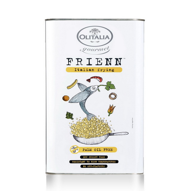 Olitalia 奧利塔 高溫專用葵花油3公升(鐵桶罐裝)（其他規格）
