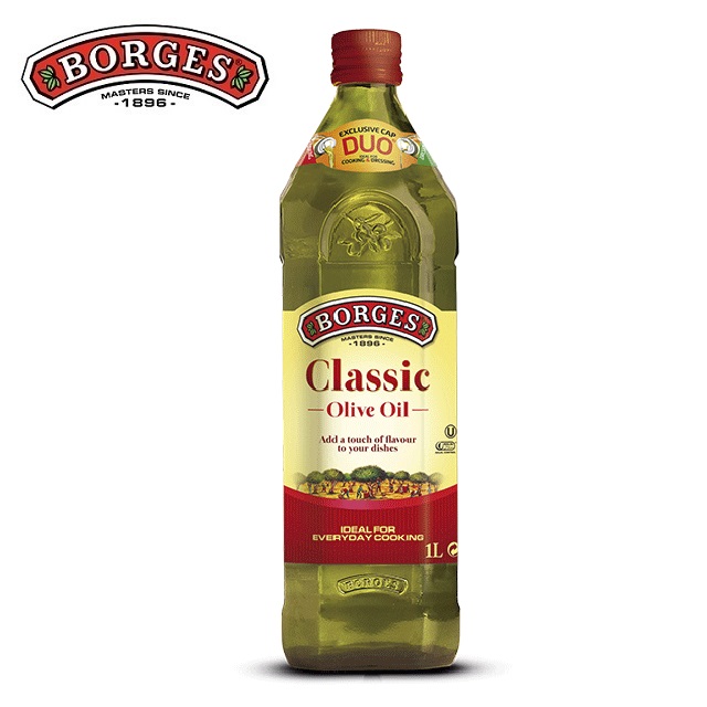 BORGES 百格仕 橄欖油(中味橄欖油)1L 100% Pure 橄欖油