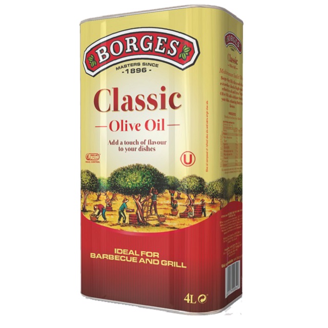 BORGES 百格仕 橄欖油(中味橄欖油)4L 100% Pure 橄欖油