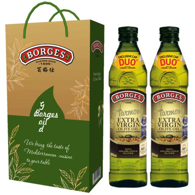 特級初榨橄欖油(霍希布蘭卡)500ml 二入禮盒 Extra Virgin 第一道特級初榨冷壓