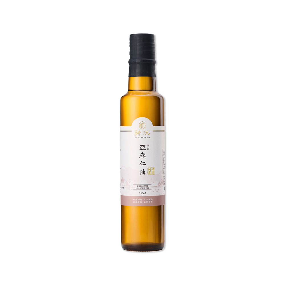 GENG YUAN 耕沅 100%頂級亞麻仁油250ml x 3入