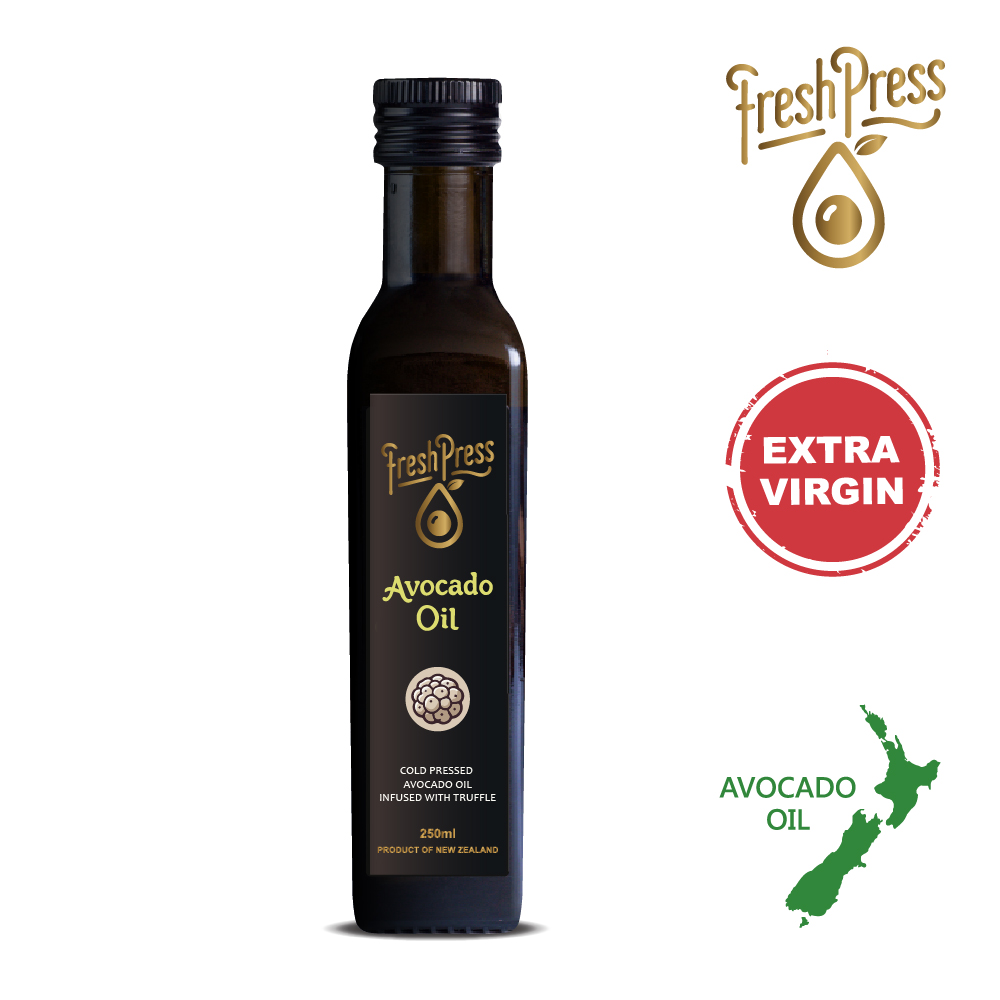 壽滿趣 FreshPress紐西蘭頂級冷壓初榨松露風味酪梨油(250ml)