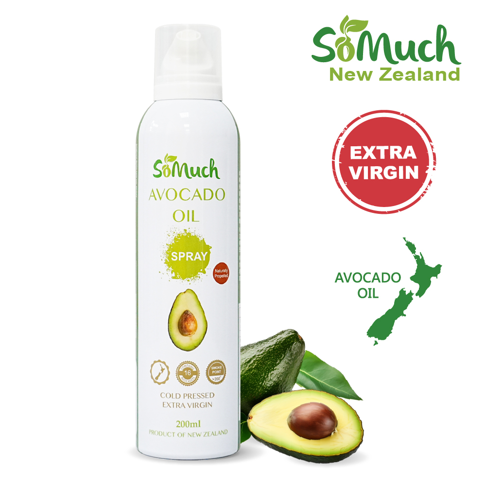壽滿趣 【-Somuch】頂級冷壓初榨酪梨油噴霧/噴油瓶(200ml)