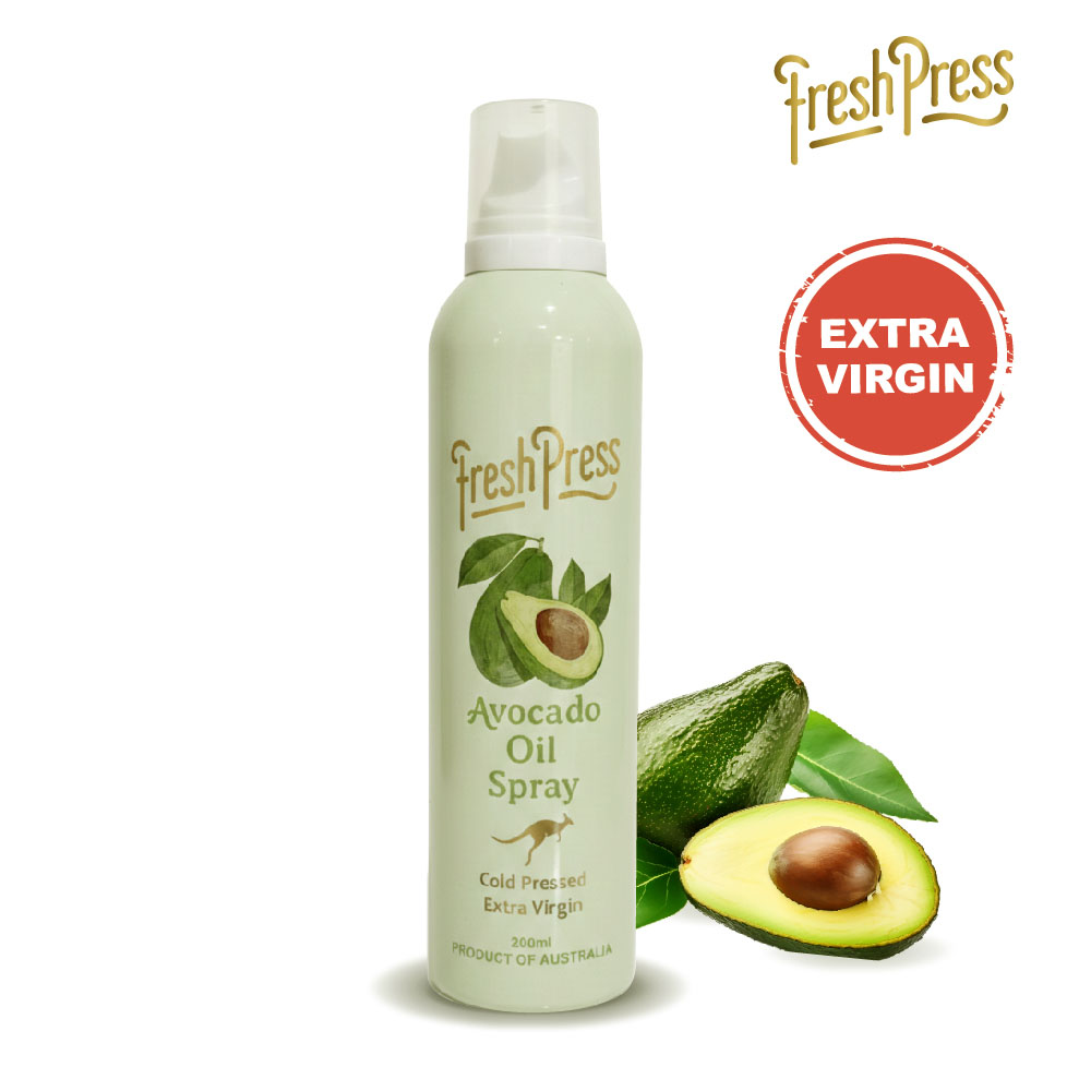 壽滿趣 FreshPress澳洲頂級冷壓初榨酪梨油噴霧/噴油瓶(200ml)