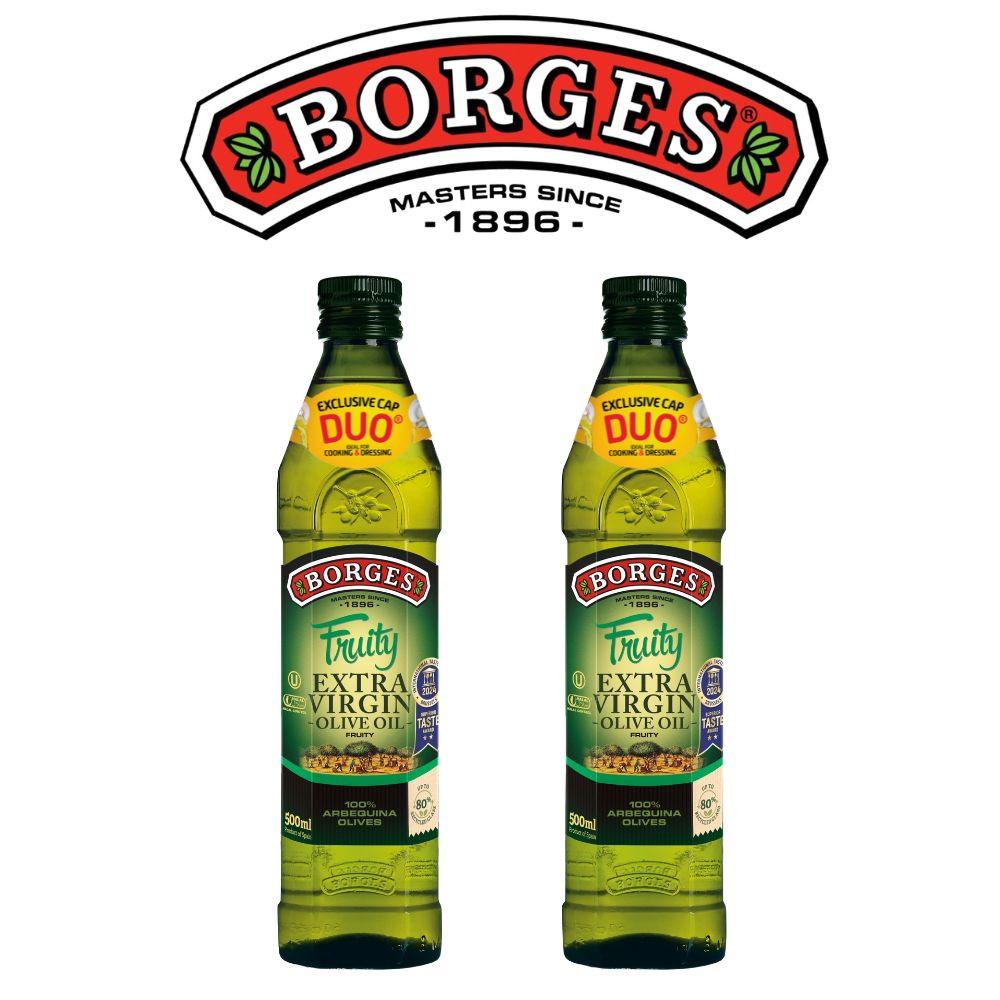BORGES 百格仕 特級初榨橄欖油(阿爾貝吉納)500mlx2瓶