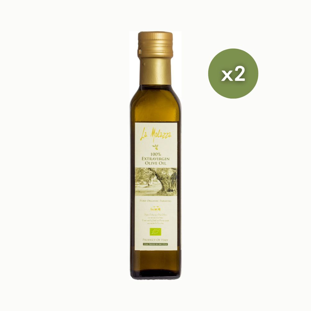 德風健康館 義大利穆樂橄欖油2入組(250ml/瓶)(特級冷壓初榨橄欖油 EVOO橄欖油)