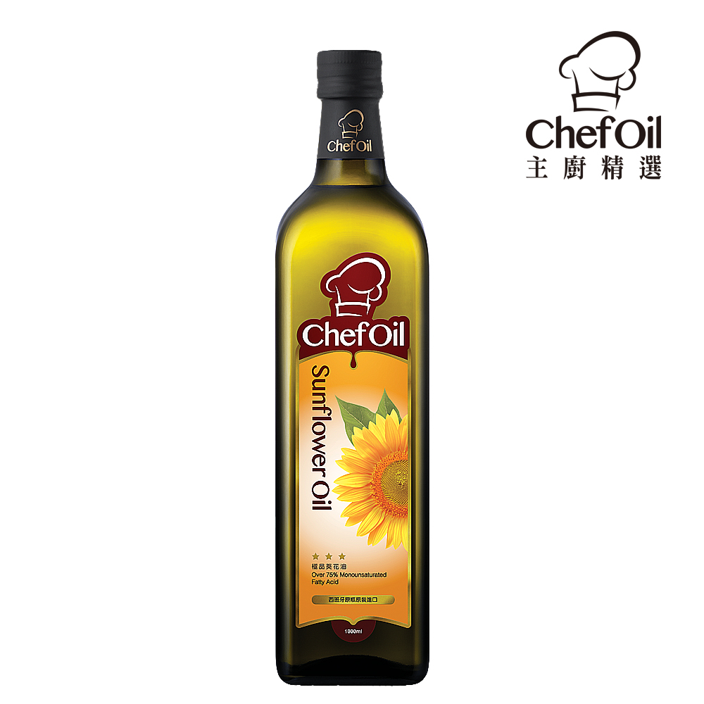 TAISUN 泰山 ChefOil主廚精選-極品葵花油1000ml