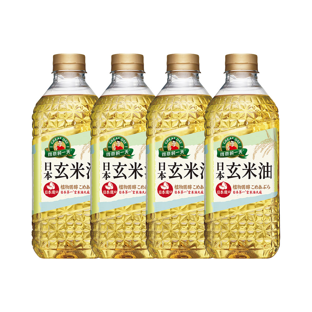 得意的一天 日本玄米油1.58Lx4