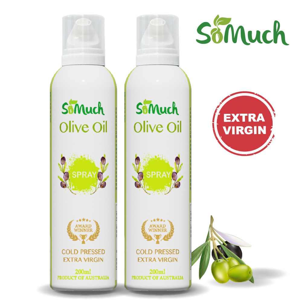 壽滿趣 Somuch頂級冷壓初榨橄欖油噴霧/噴油瓶(200mlx3)