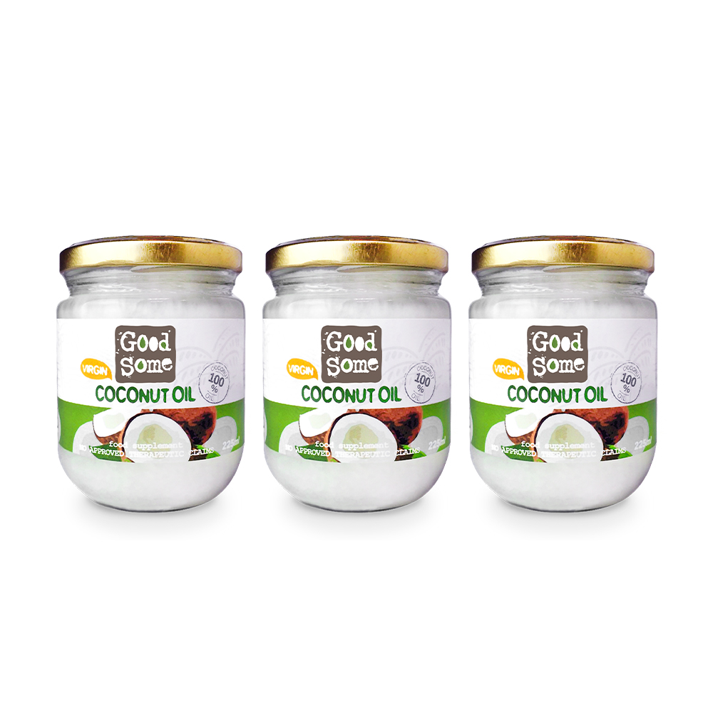 GoodSome 陳桑灶咖 斯里蘭卡第一道冷壓椰子油225mlx3入