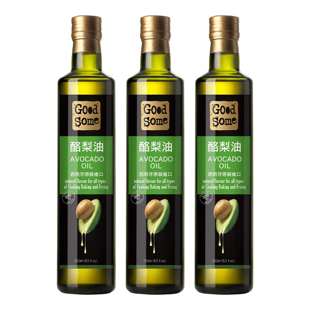 GoodSome 陳桑灶咖 西班牙原裝進口酪梨油250mlx3入