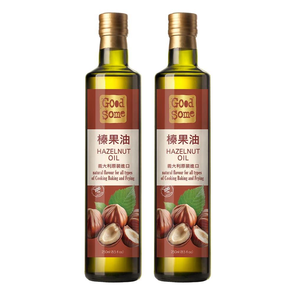 GoodSome 陳桑灶咖 義大利原裝進口榛果油250mlx2入