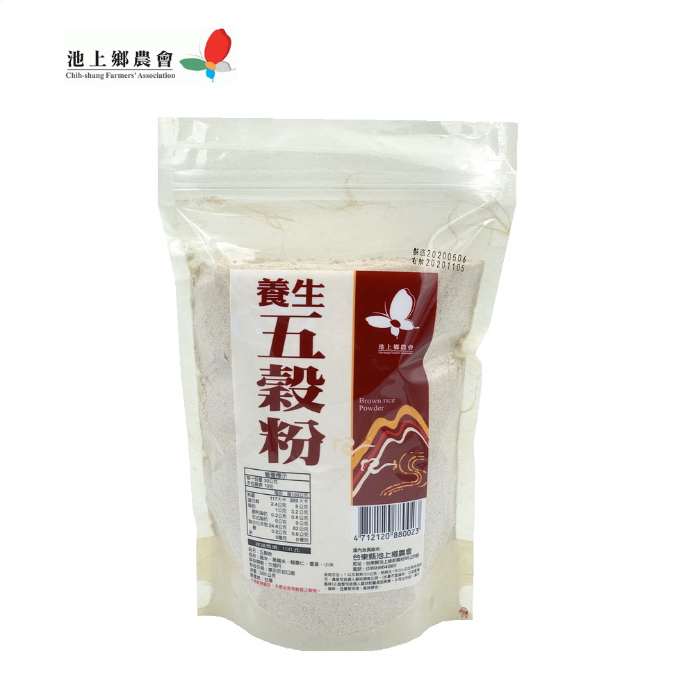 【池上鄉農會】五穀粉300g/包(無糖)