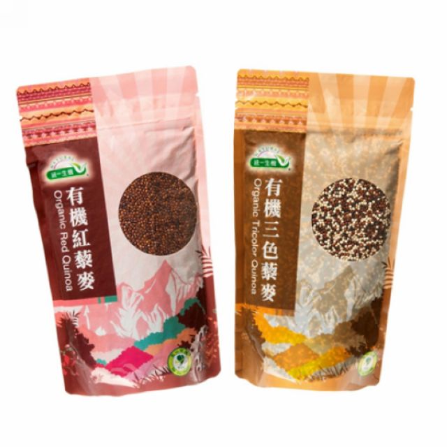 統一生機 有機紅藜麥/三色藜麥 (任選3包)