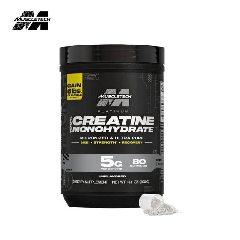 美國 Muscletech 肌肉科技 白金肌酸 Creatine 400克 一水肌酸