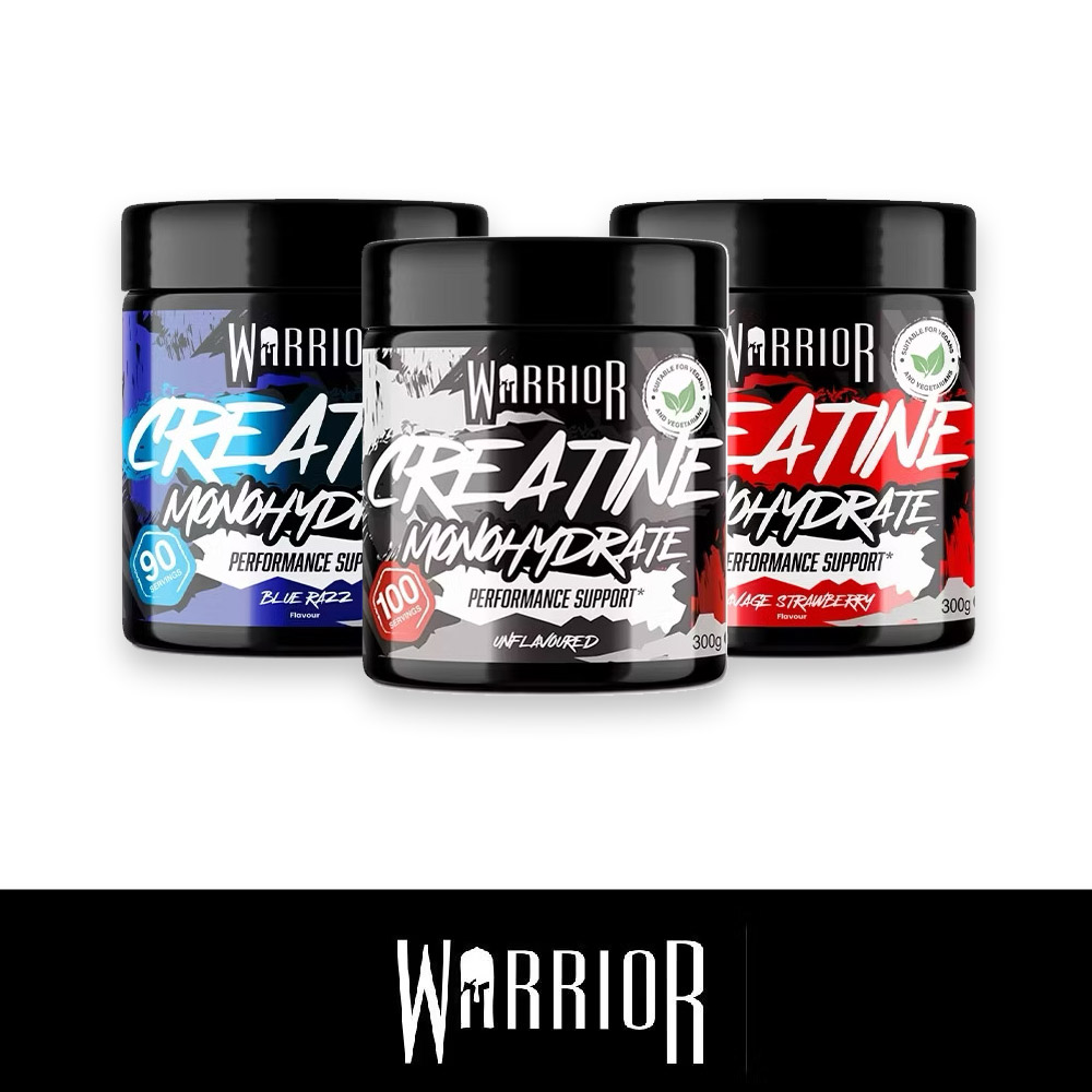 【WARRIOR】勇士 一水肌酸粉 300g|水合肌酸 Creatine Myptotein 全素 無麩質
