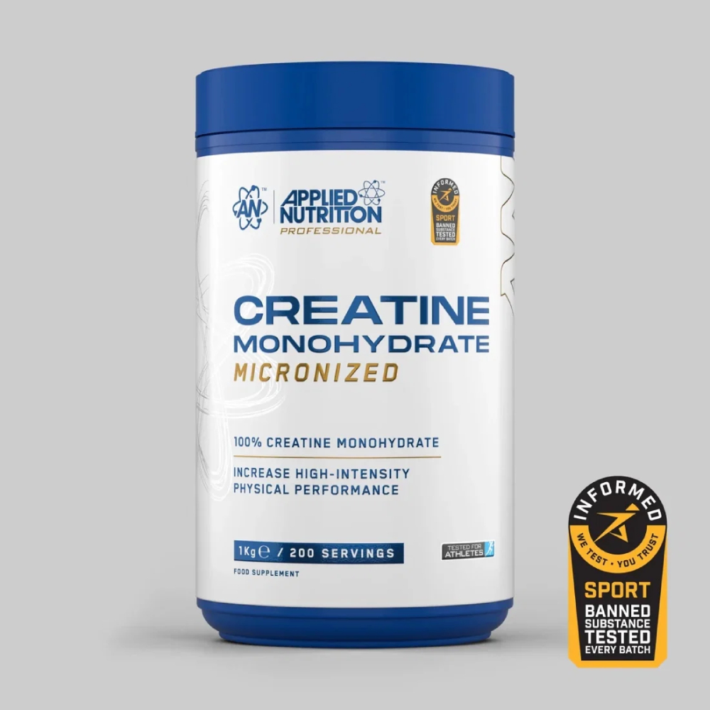 英國AN Applied Nutrition CREATINE MONOHYDRATE 一水肌酸粉 (原味/200份/1公斤/罐)