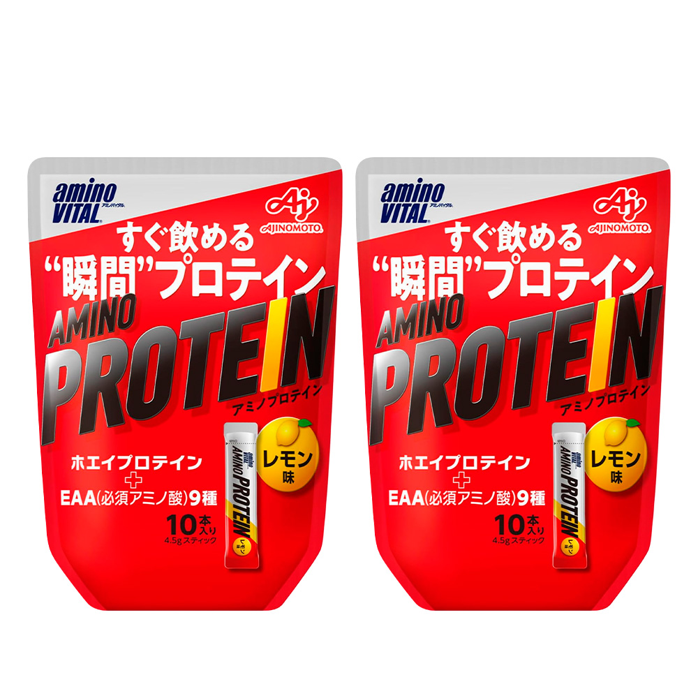 Ajinomoto 味の素 胺基酸乳清蛋白 2件組 (4.5g*20包, 共2袋)