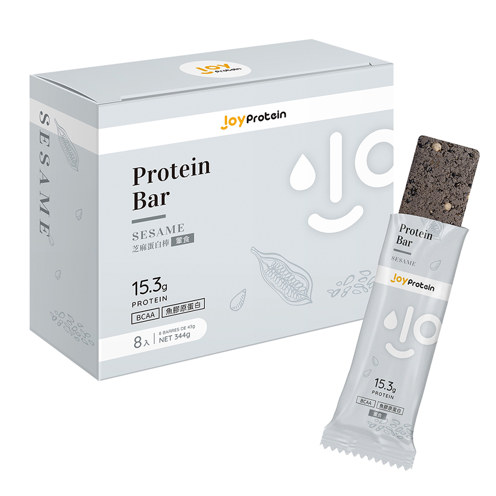 JoyProtein 優萃生技 芝麻蛋白棒(8入/盒)