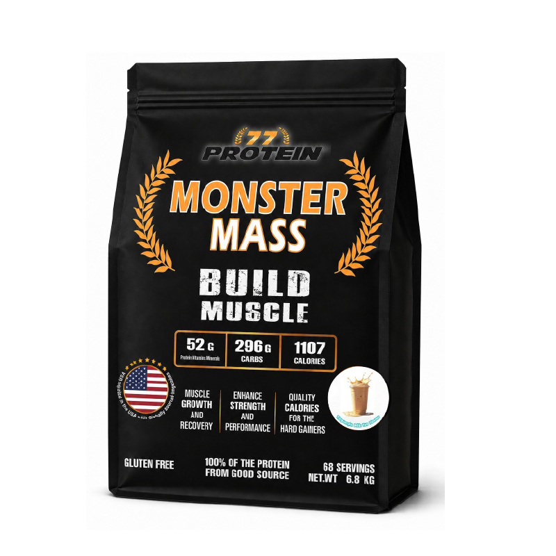美國 77 PROTEIN MASS 高熱量乳清《15磅》低糖配方